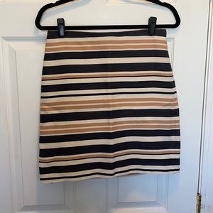 Loft striped skirt